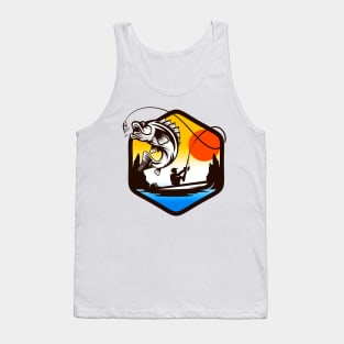 Looking for serenity by fishing Tank Top